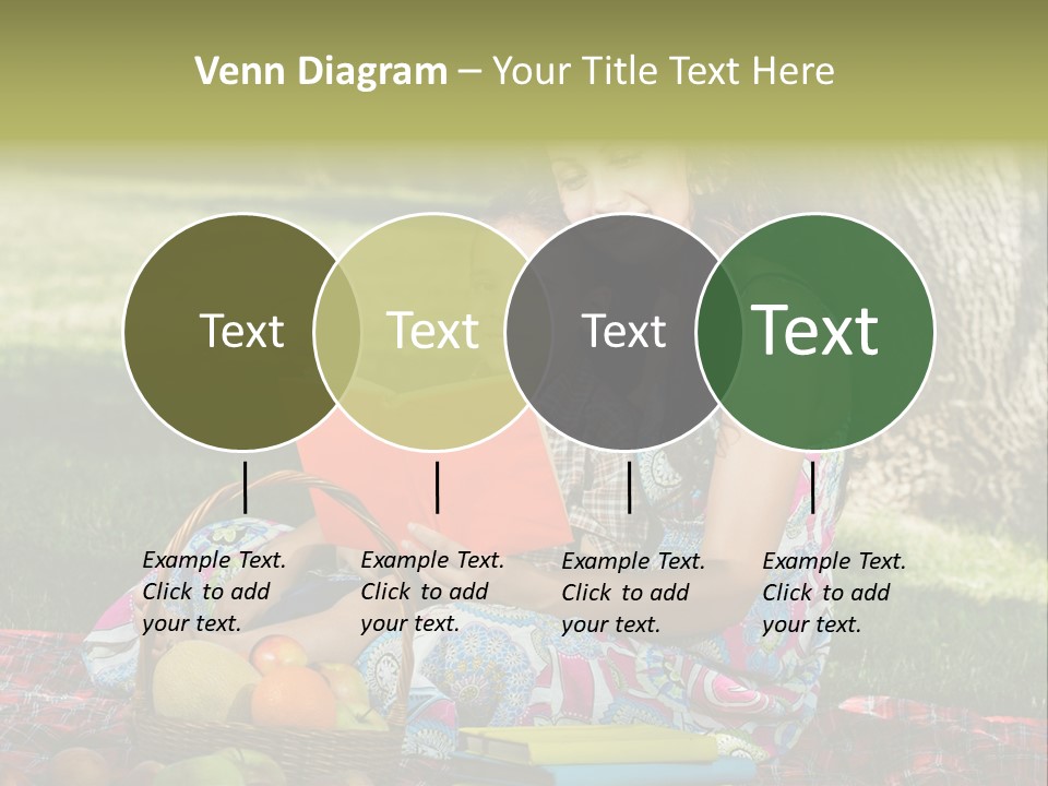 Summer Young Caucasian PowerPoint Template