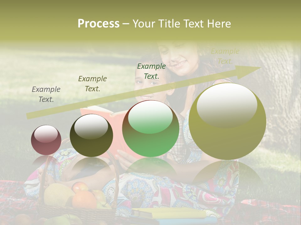 Summer Young Caucasian PowerPoint Template