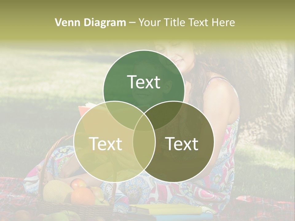 Summer Young Caucasian PowerPoint Template