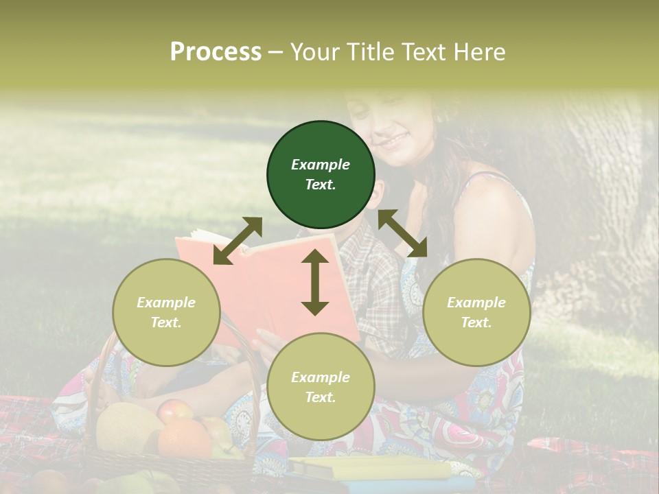 Summer Young Caucasian PowerPoint Template