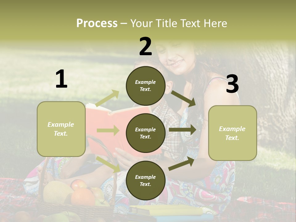 Summer Young Caucasian PowerPoint Template