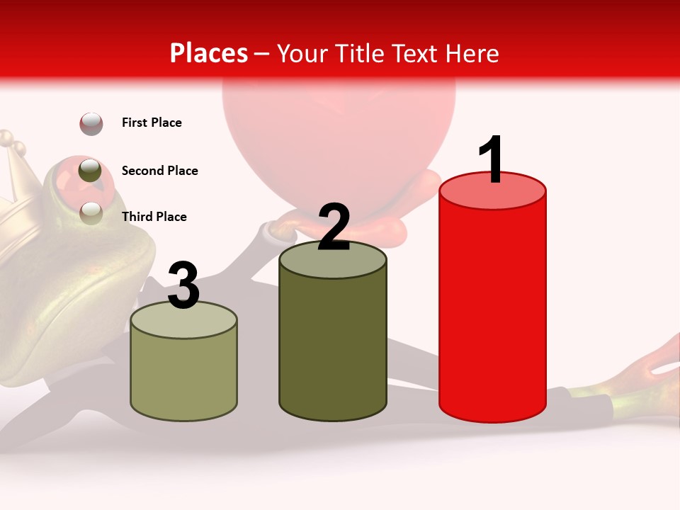 King Crown Closeup PowerPoint Template