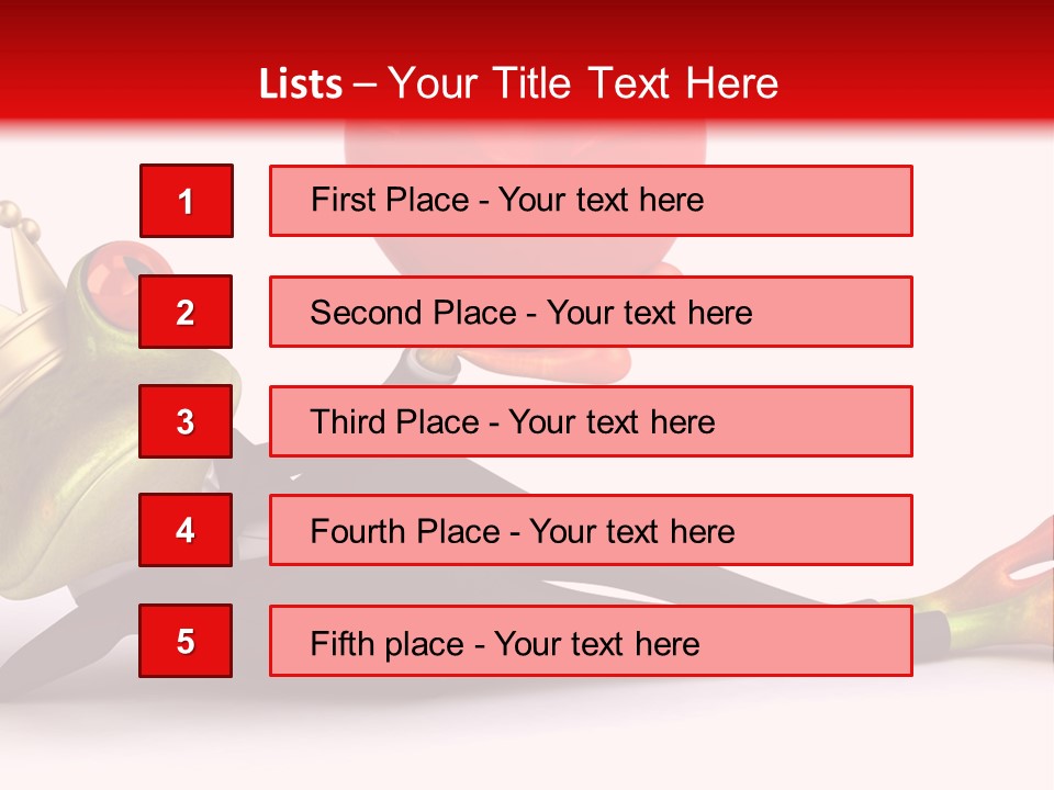 King Crown Closeup PowerPoint Template