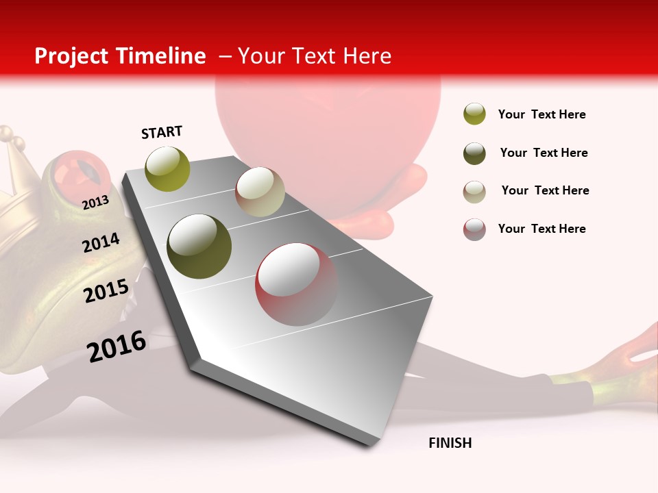 King Crown Closeup PowerPoint Template