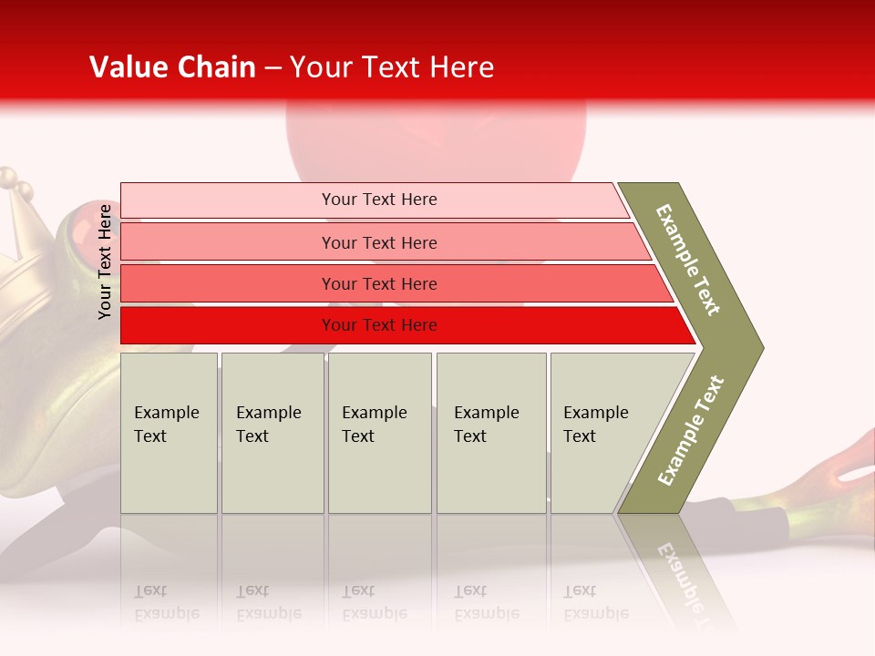 King Crown Closeup PowerPoint Template
