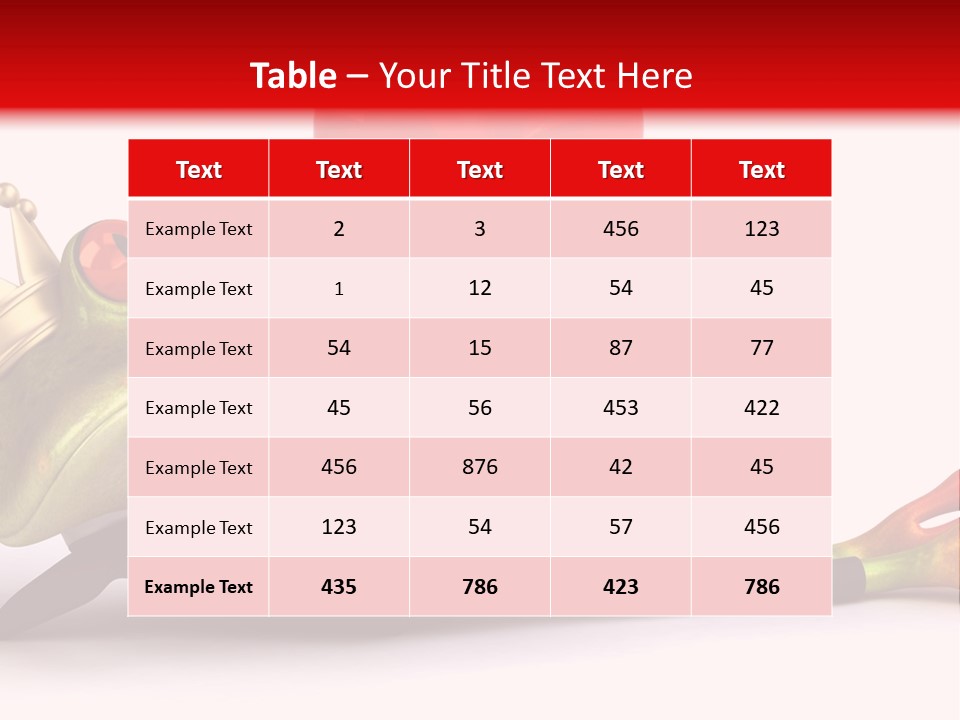 King Crown Closeup PowerPoint Template