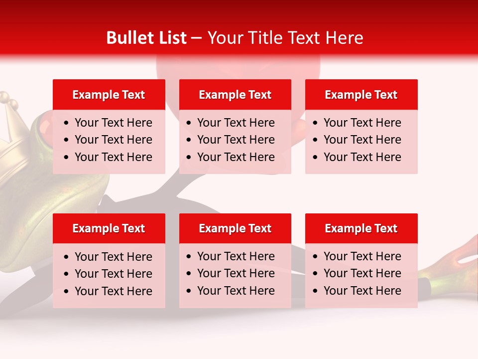 King Crown Closeup PowerPoint Template