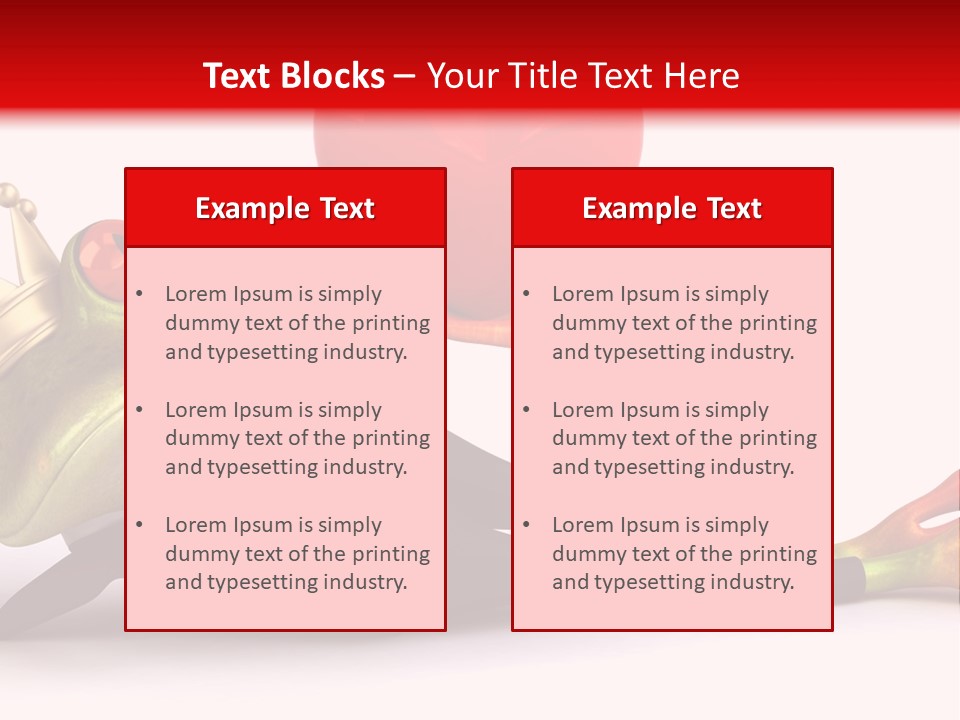 King Crown Closeup PowerPoint Template