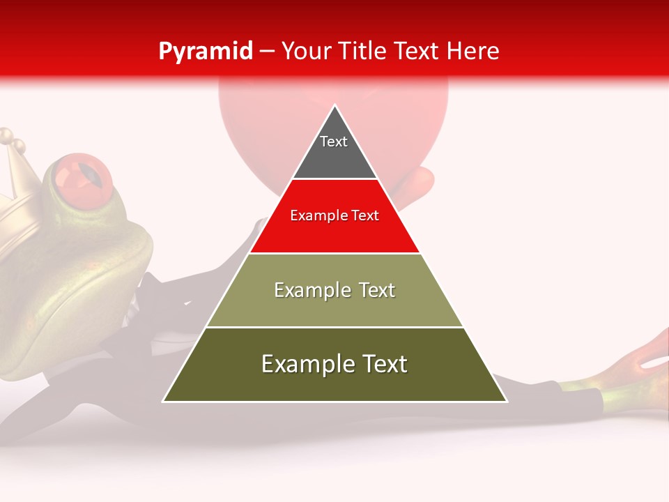 King Crown Closeup PowerPoint Template