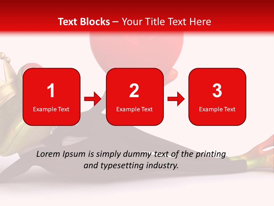 King Crown Closeup PowerPoint Template