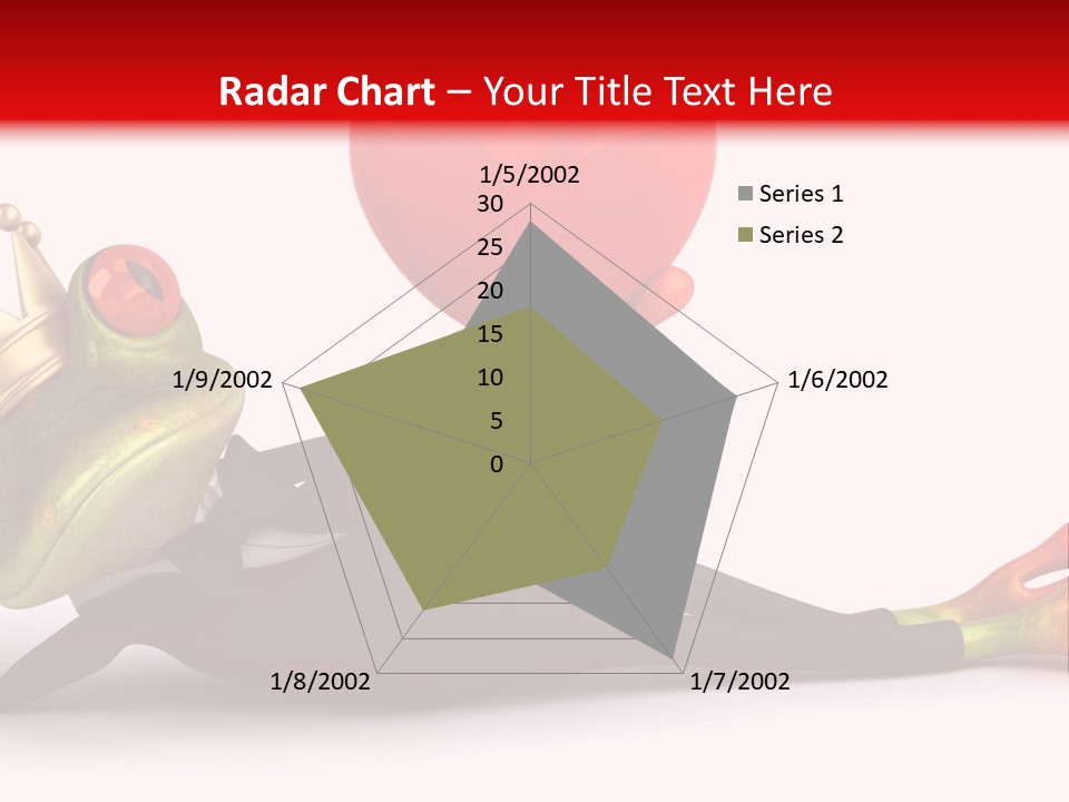 King Crown Closeup PowerPoint Template