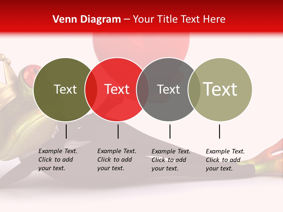 King Crown Closeup PowerPoint Template