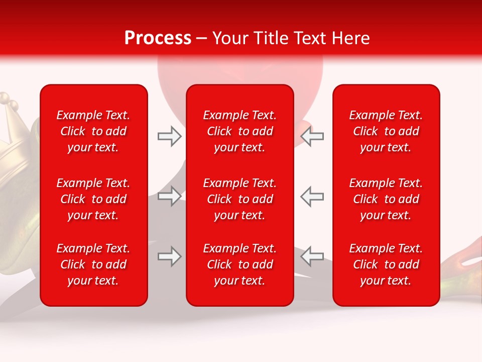 King Crown Closeup PowerPoint Template