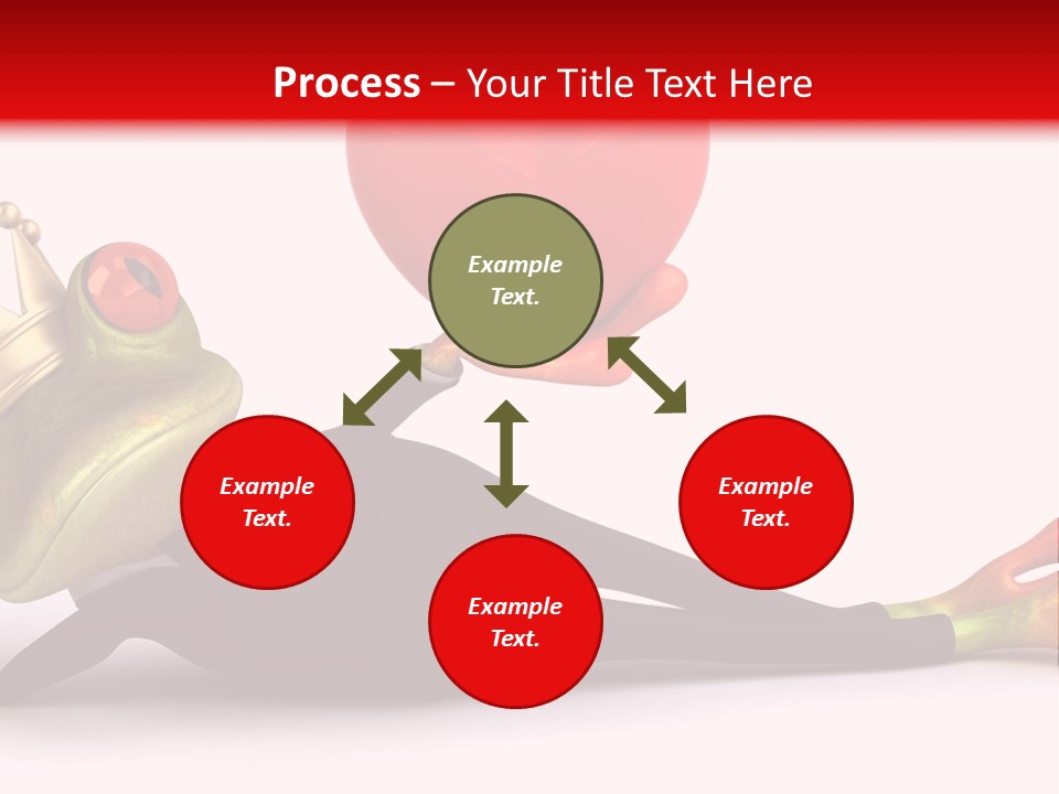 King Crown Closeup PowerPoint Template
