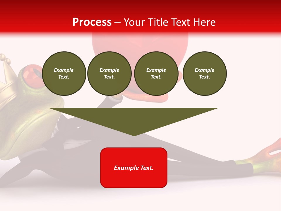 King Crown Closeup PowerPoint Template