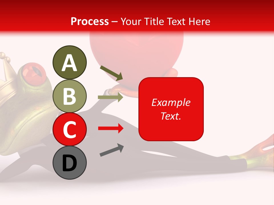 King Crown Closeup PowerPoint Template