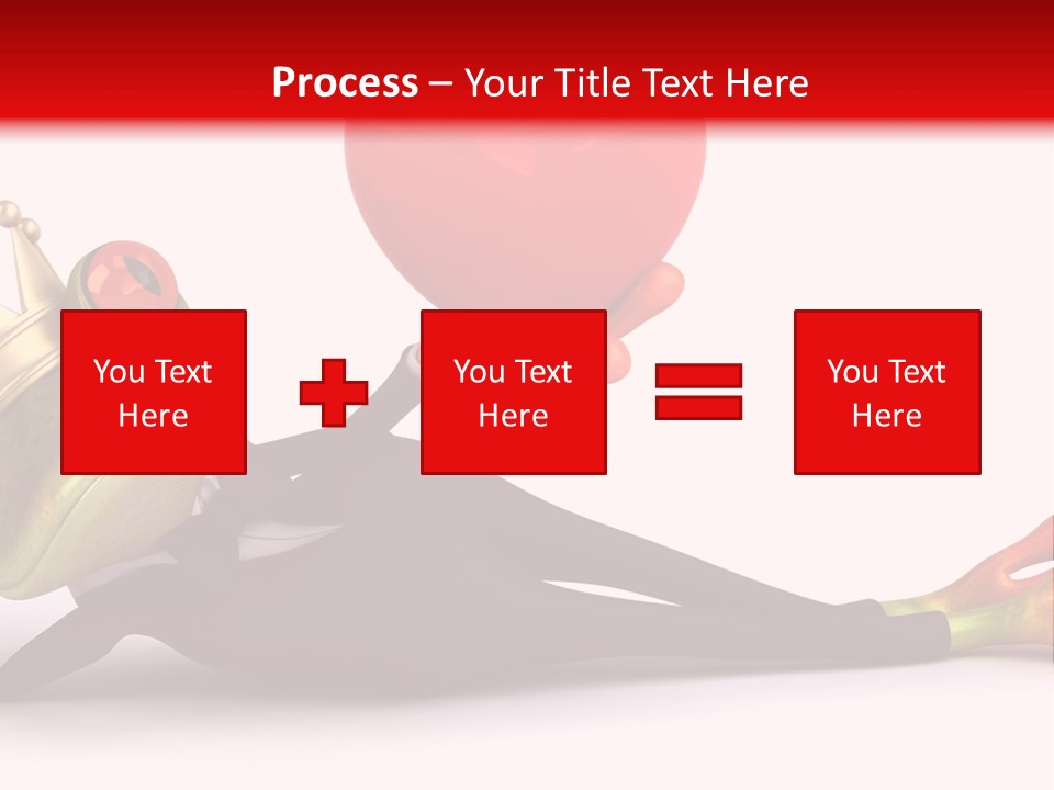 King Crown Closeup PowerPoint Template