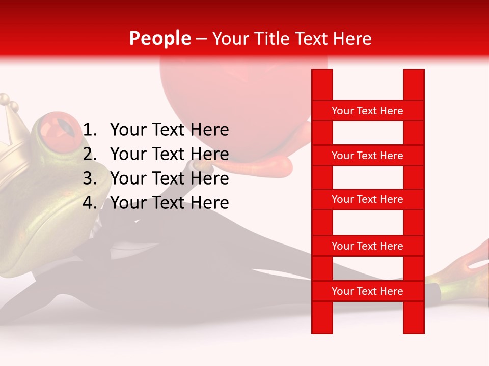 King Crown Closeup PowerPoint Template