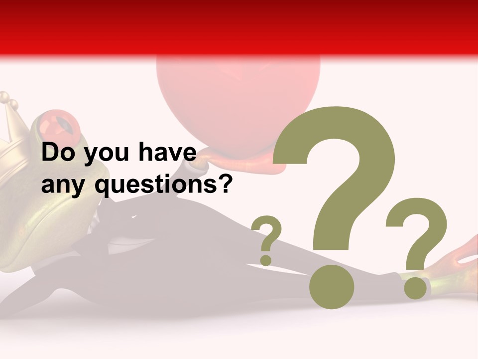 King Crown Closeup PowerPoint Template