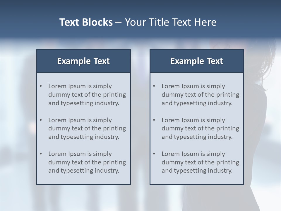 Competitive Stylish Brunette PowerPoint Template