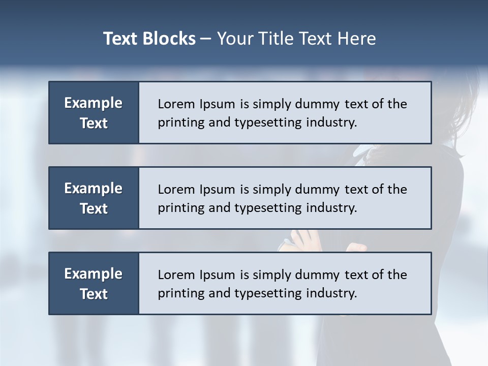 Competitive Stylish Brunette PowerPoint Template
