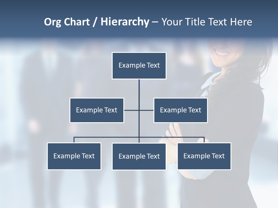 Competitive Stylish Brunette PowerPoint Template