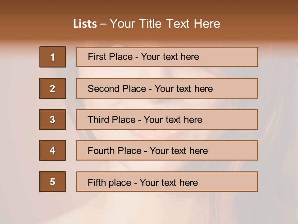 Styling Haircut Perfect PowerPoint Template