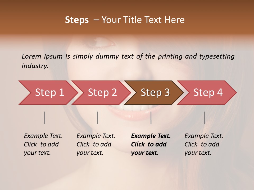 Styling Haircut Perfect PowerPoint Template