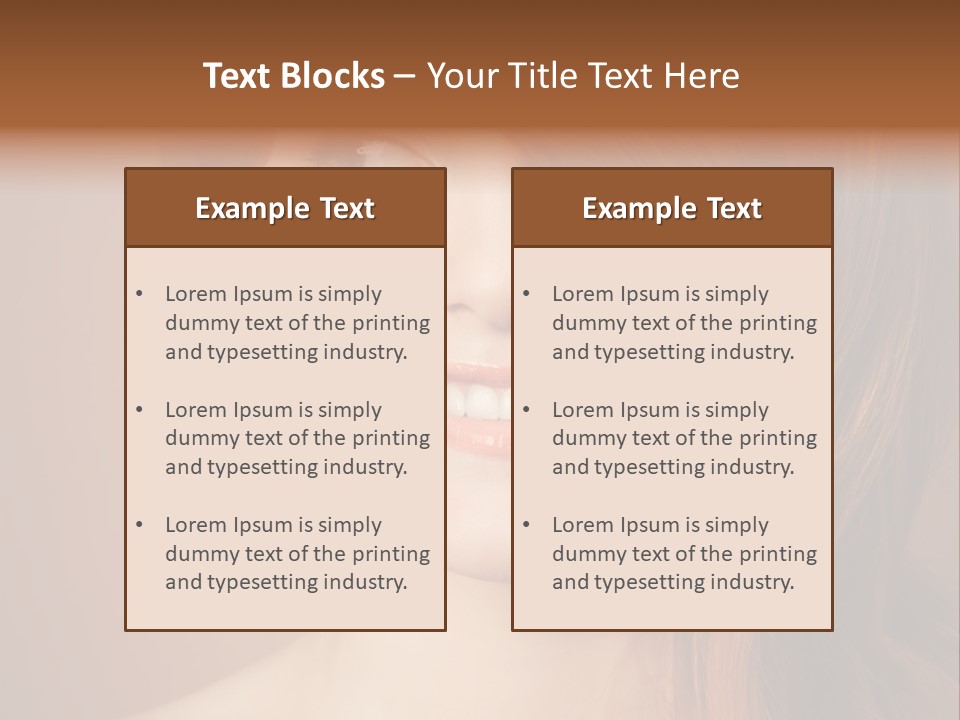 Styling Haircut Perfect PowerPoint Template