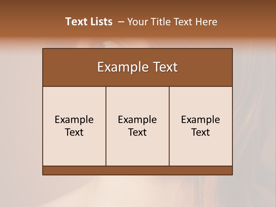 Styling Haircut Perfect PowerPoint Template