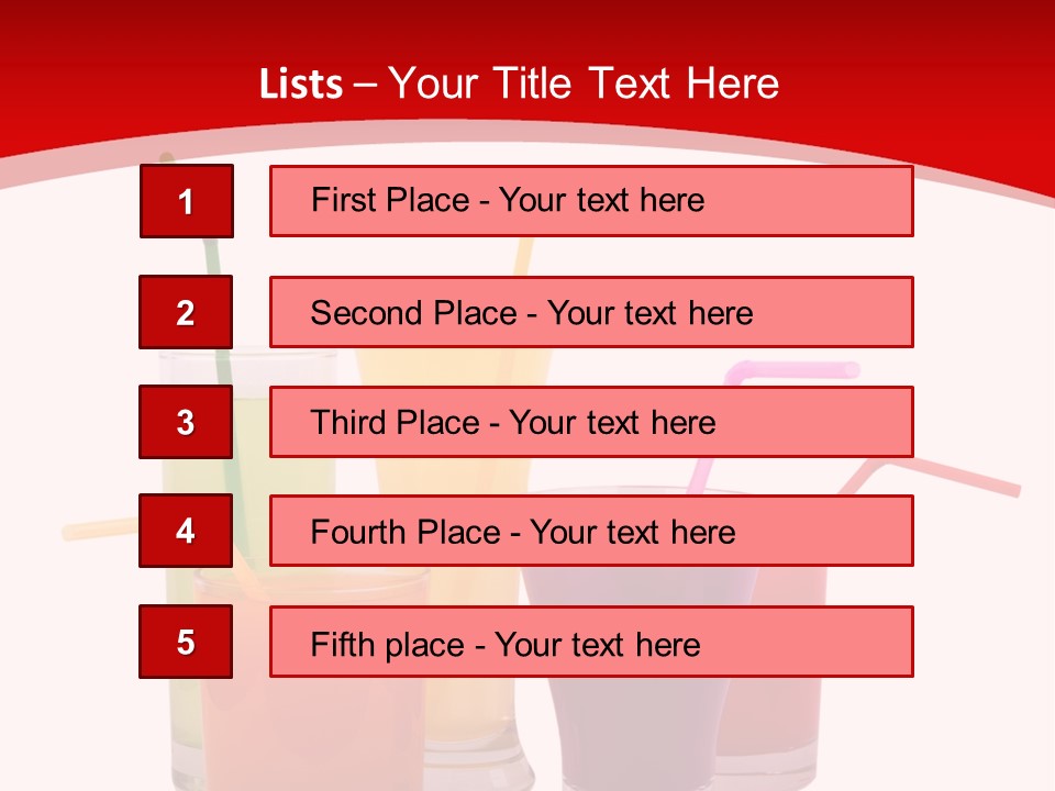 Alcohol Refreshment Alcoholic PowerPoint Template