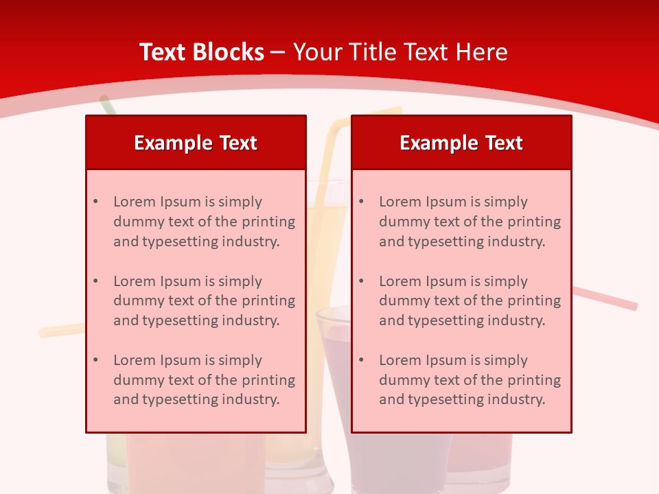 Alcohol Refreshment Alcoholic PowerPoint Template