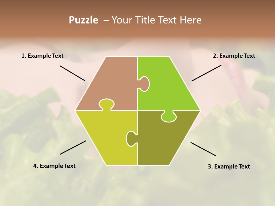 Lady Face Eyelashes PowerPoint Template