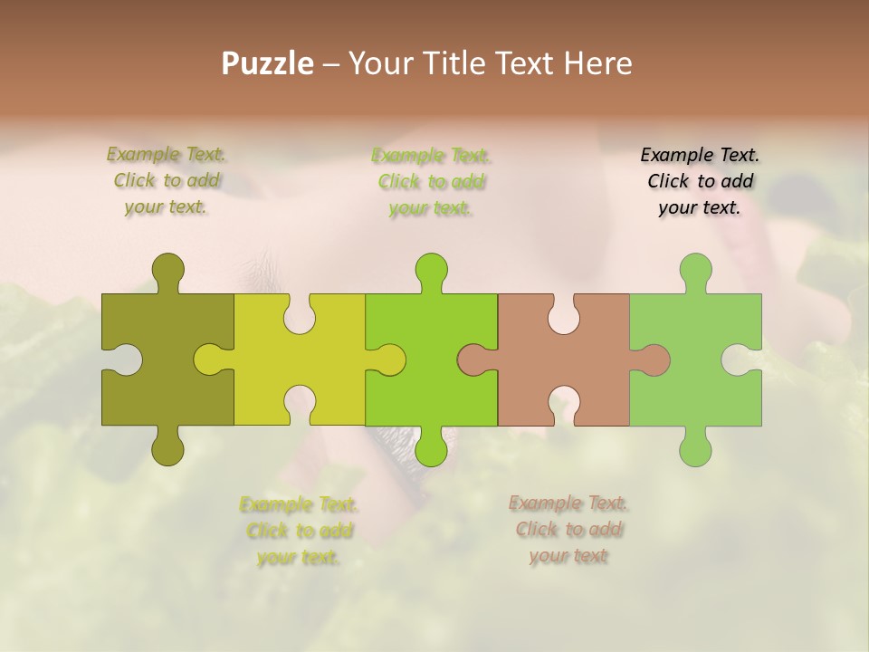 Lady Face Eyelashes PowerPoint Template