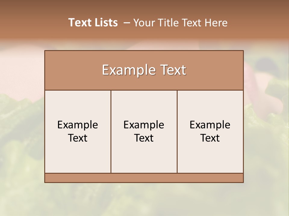 Lady Face Eyelashes PowerPoint Template