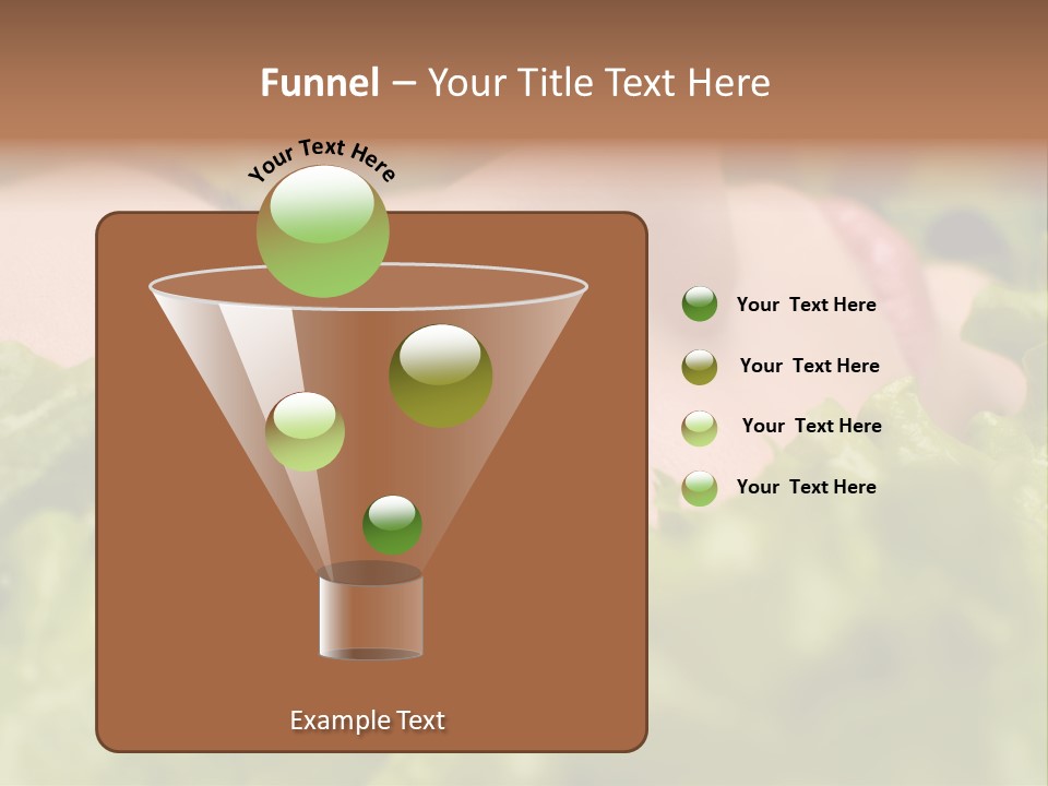 Lady Face Eyelashes PowerPoint Template