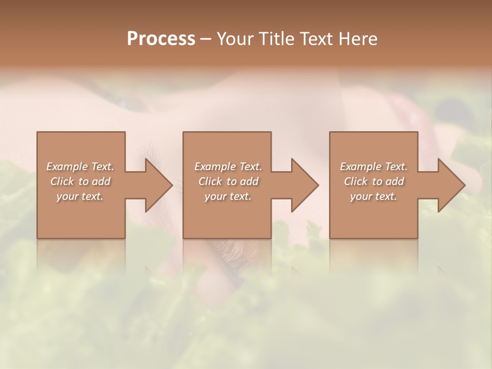 Lady Face Eyelashes PowerPoint Template