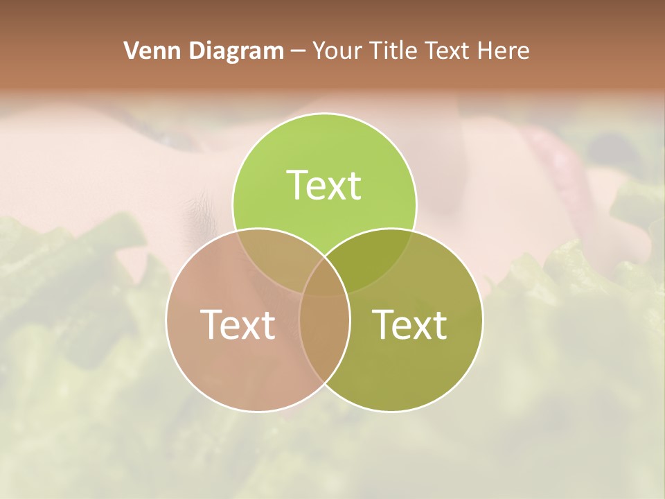 Lady Face Eyelashes PowerPoint Template