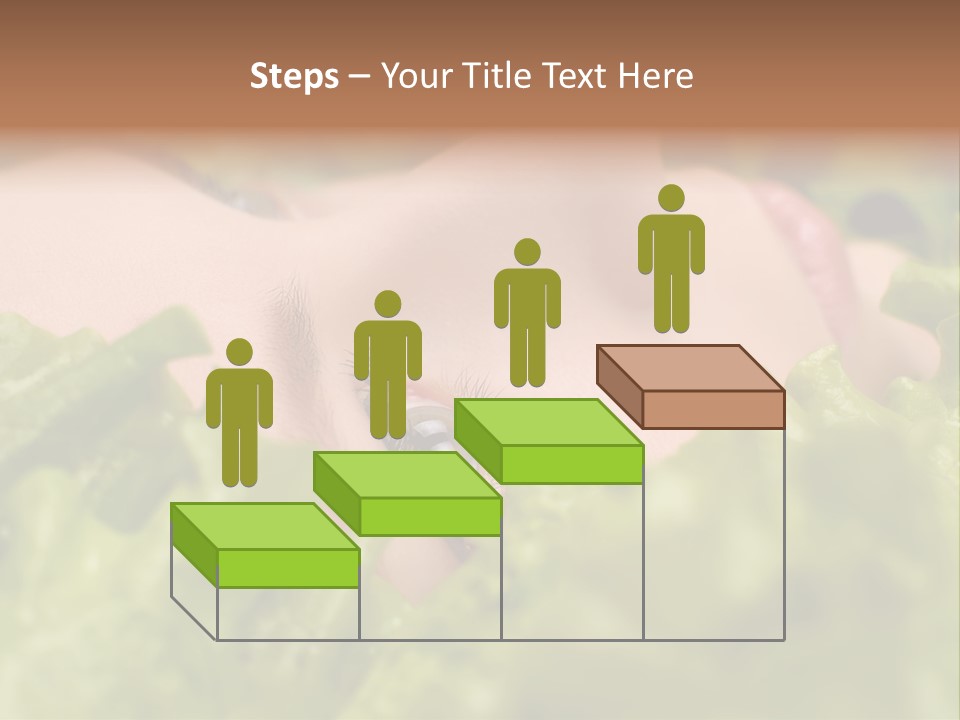 Lady Face Eyelashes PowerPoint Template