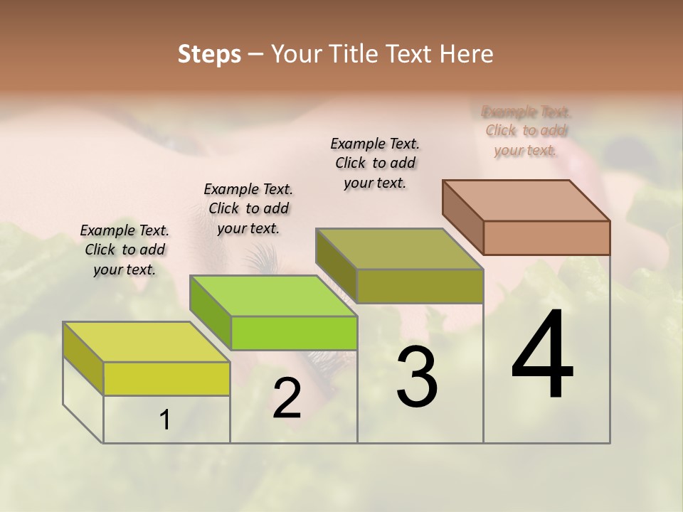 Lady Face Eyelashes PowerPoint Template