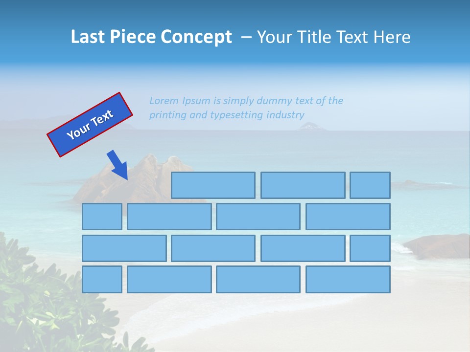 Nature Tree Seychelles PowerPoint Template