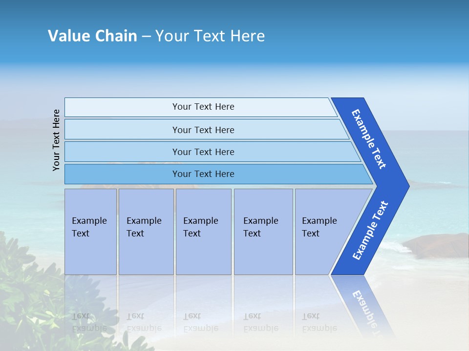 Nature Tree Seychelles PowerPoint Template