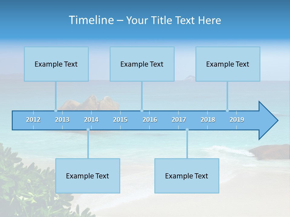 Nature Tree Seychelles PowerPoint Template