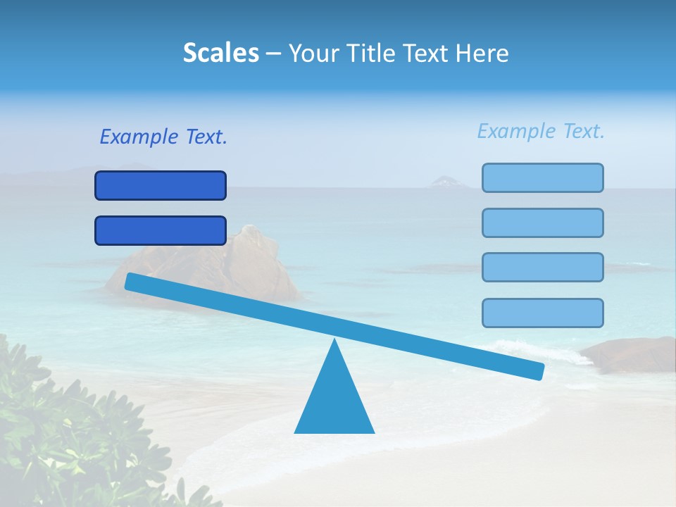 Nature Tree Seychelles PowerPoint Template
