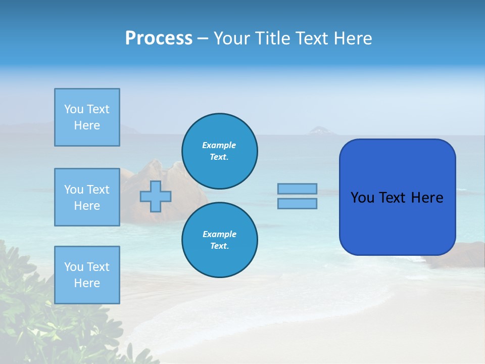Nature Tree Seychelles PowerPoint Template