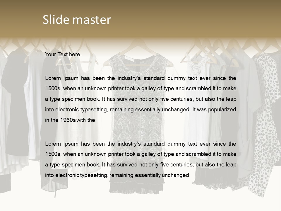 Variety Design Cotton PowerPoint Template