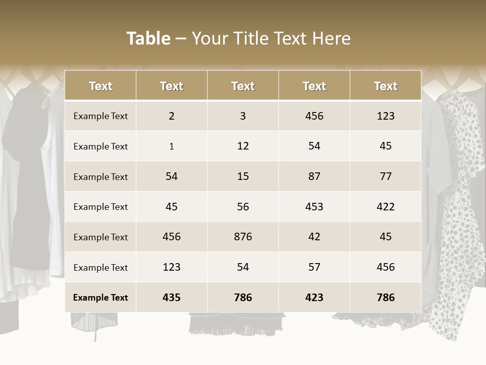 Variety Design Cotton PowerPoint Template