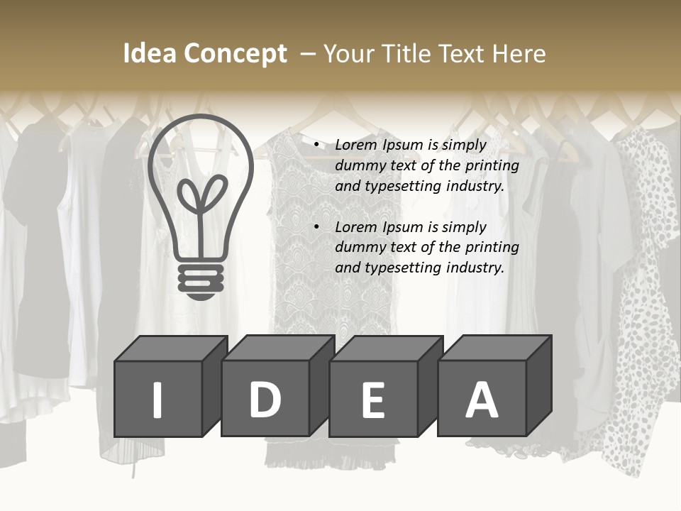 Variety Design Cotton PowerPoint Template