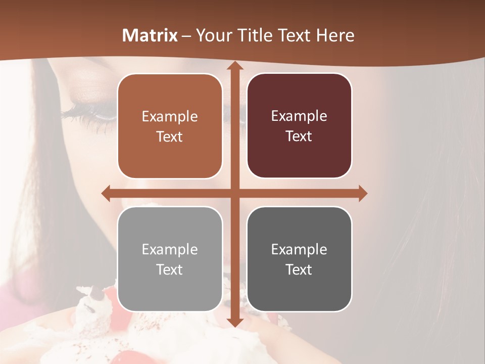 Gluttonous Torte Gluttony PowerPoint Template