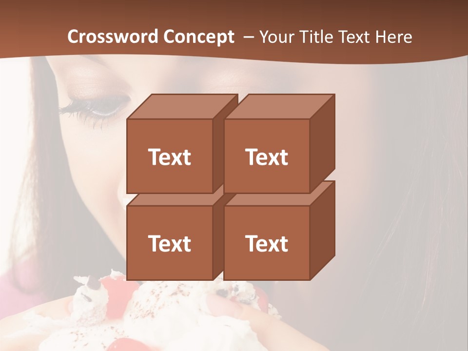 Gluttonous Torte Gluttony PowerPoint Template